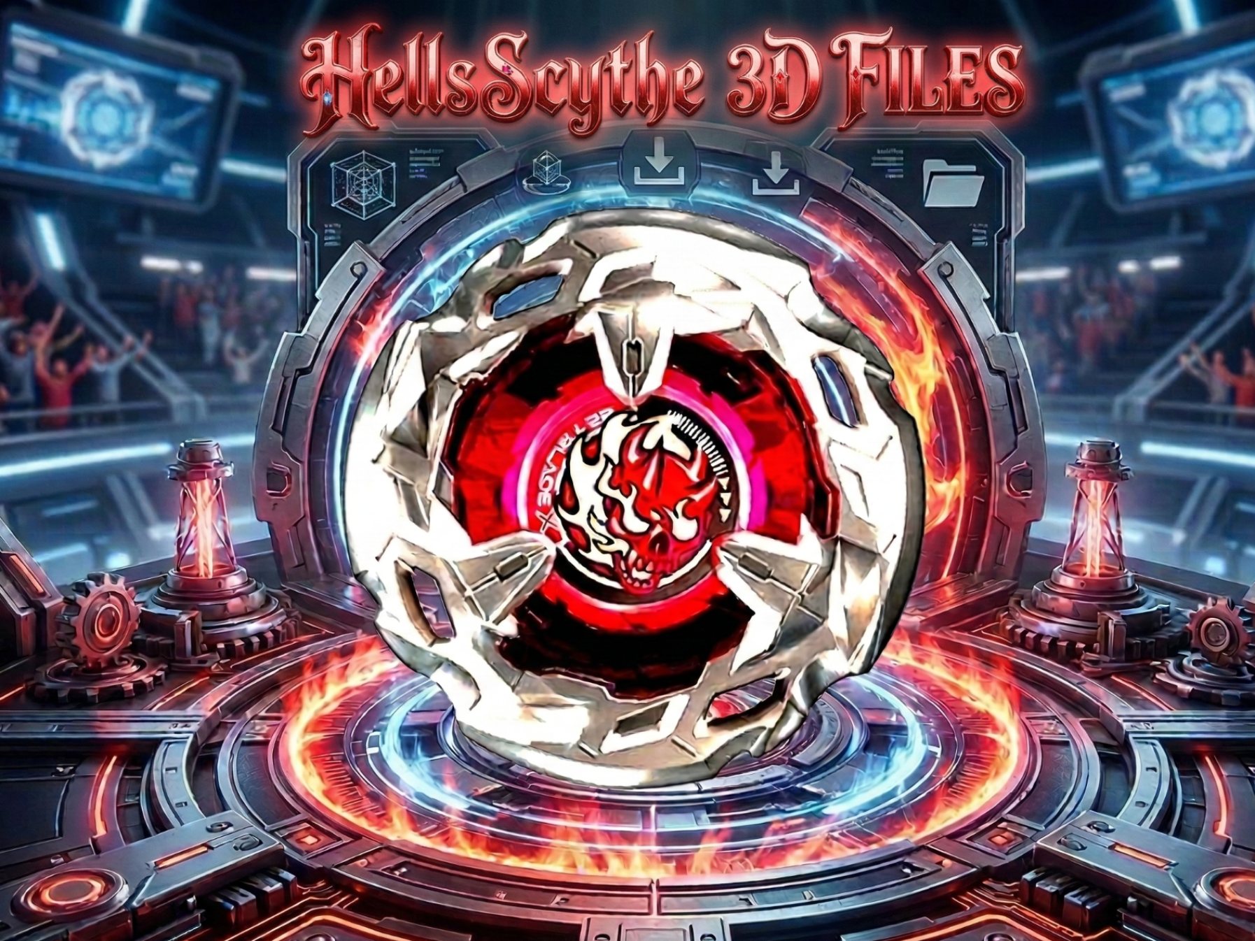HellsScythe 3D Files