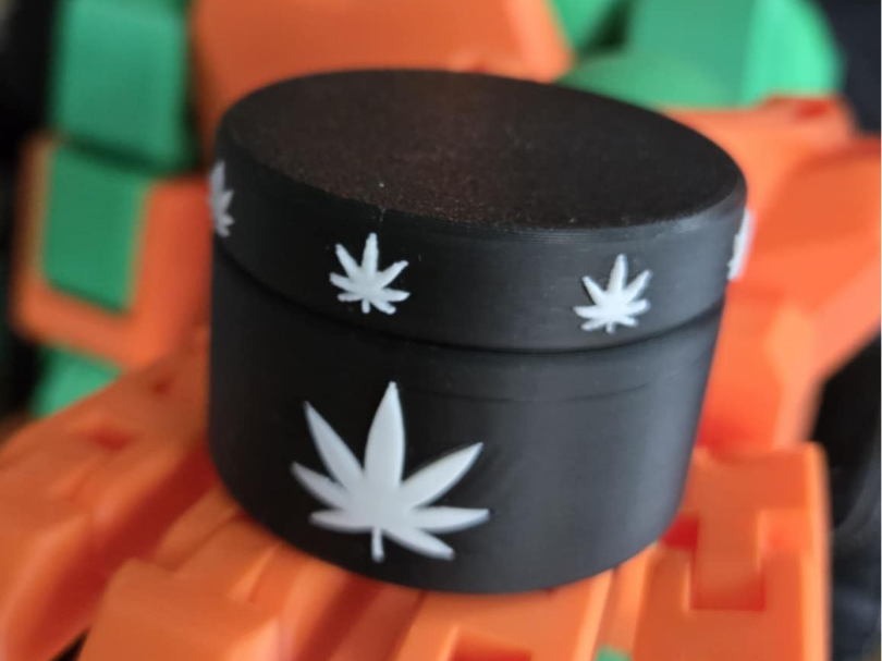 "Bro Bowl" 30mm weed design #1