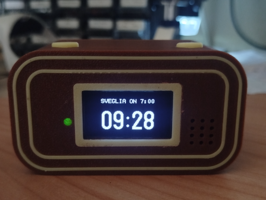 Sveglia smart IoT-Alarm Clock IoT Home Assistant
