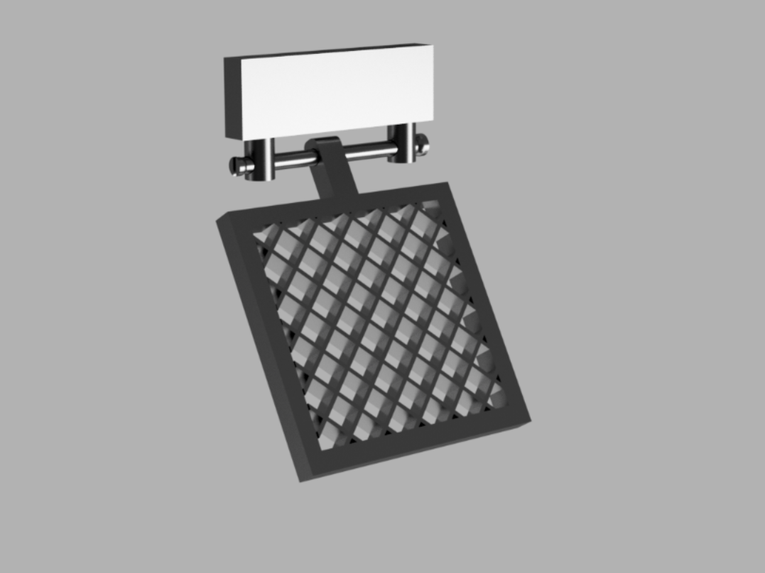 Mini SpaceX Aerodynamic Grid Fin