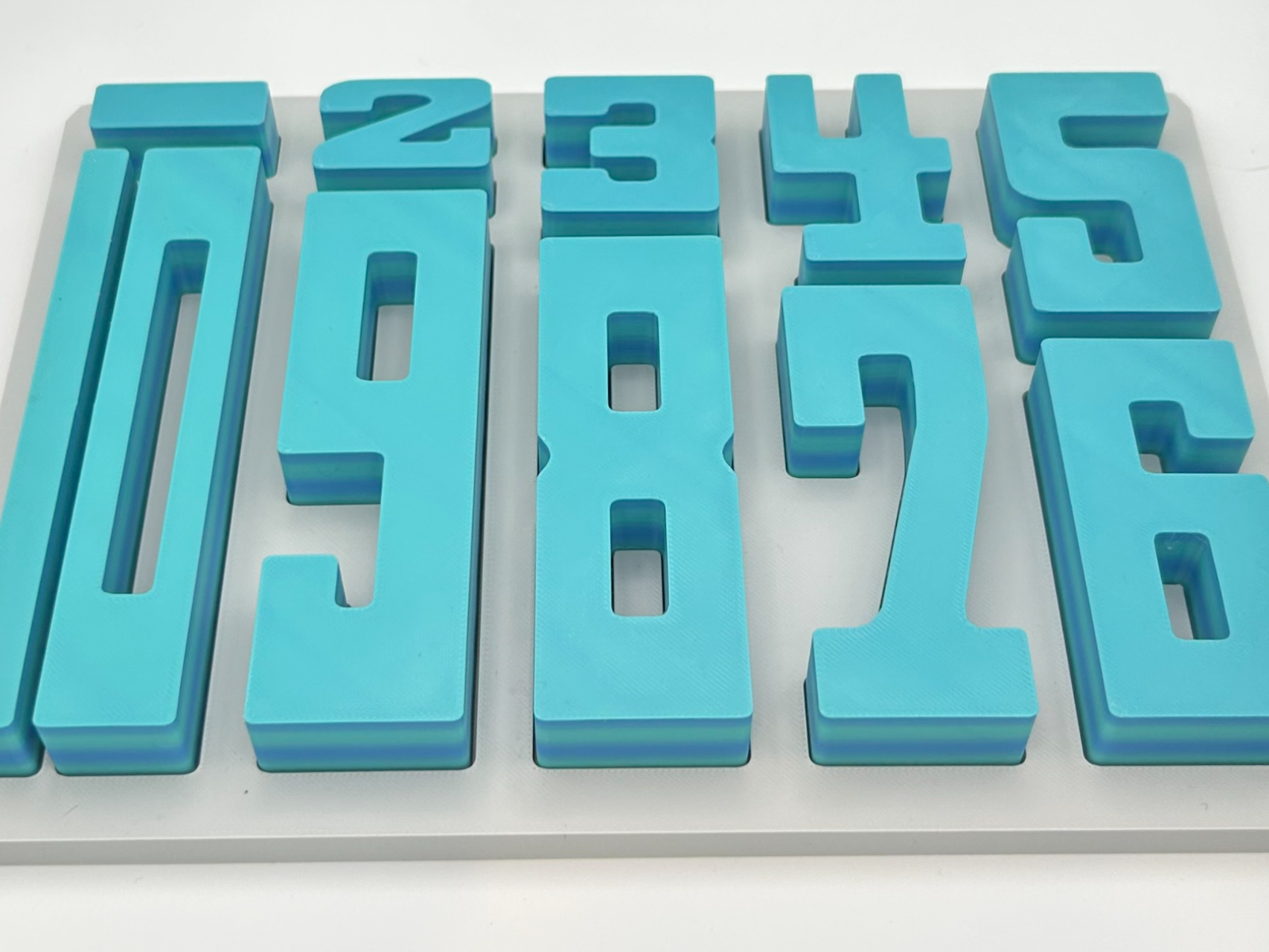 Montessori Stacking numbers, kids educational toy