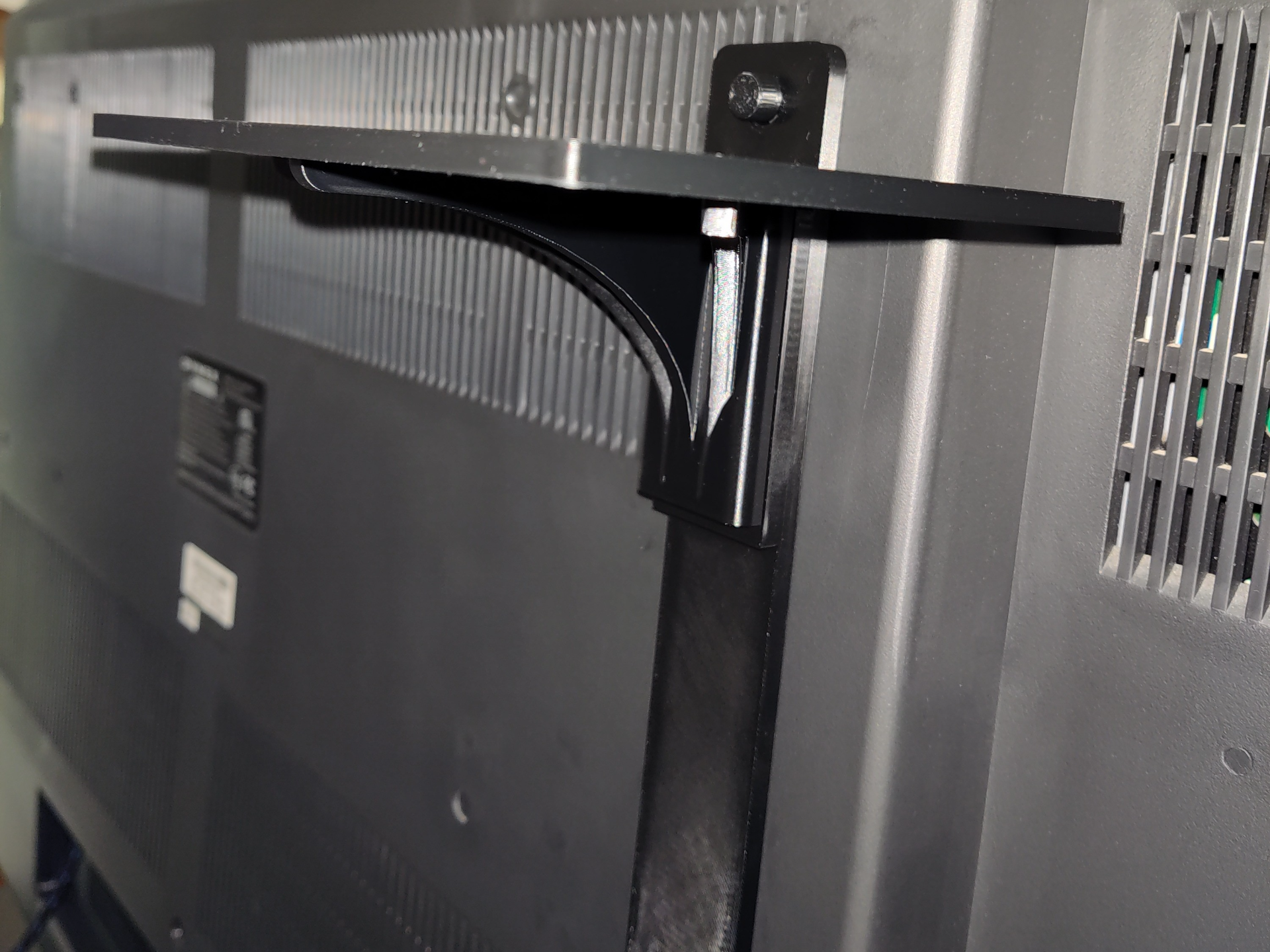 Shelf with Vertical Mounts fit for VESA 200mm