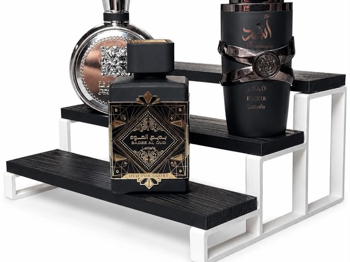3-Tier or 2-Tier Modular Perfume Display Stand