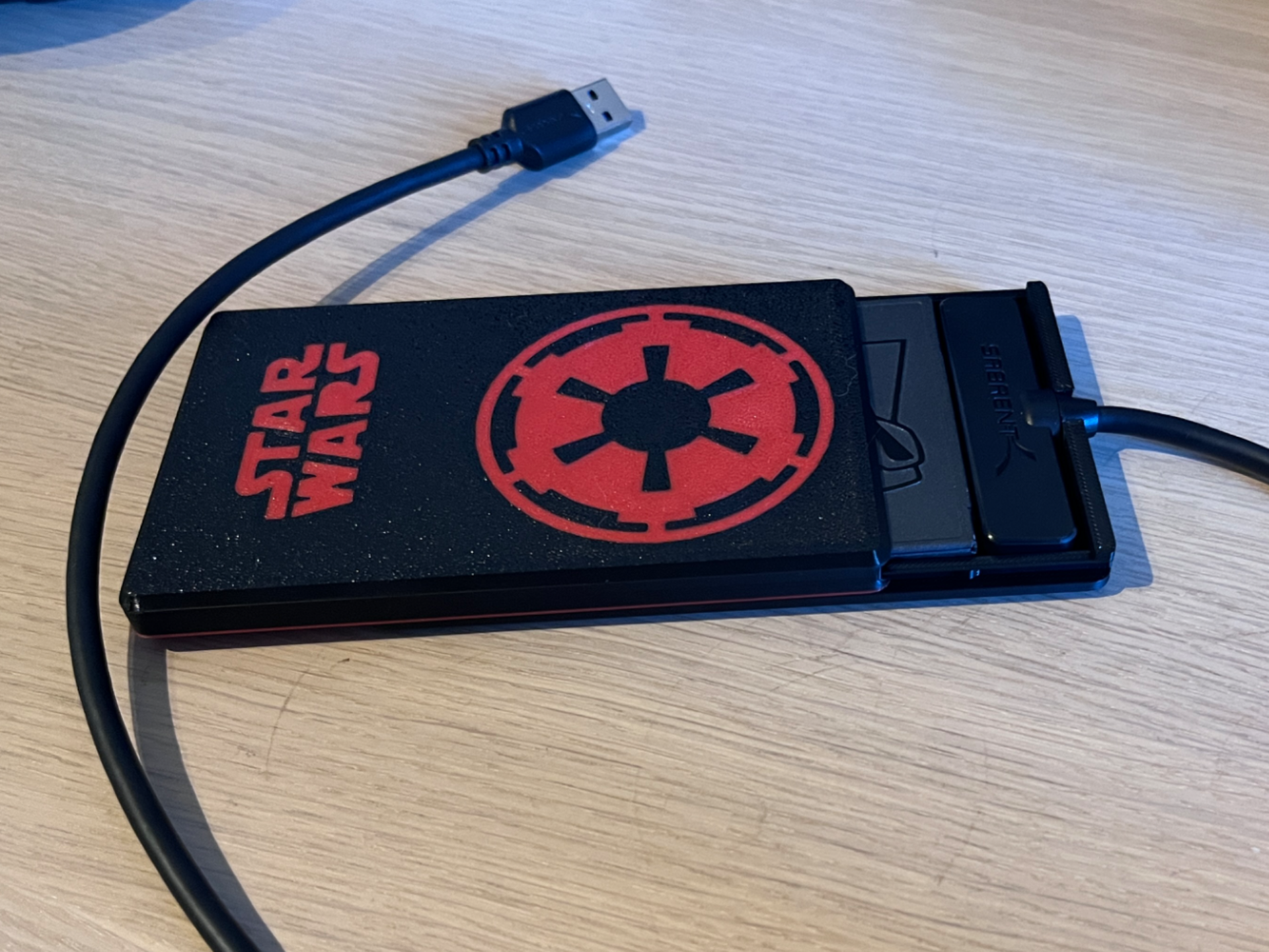 External SSD Enclosure case - Star Wars - Empire