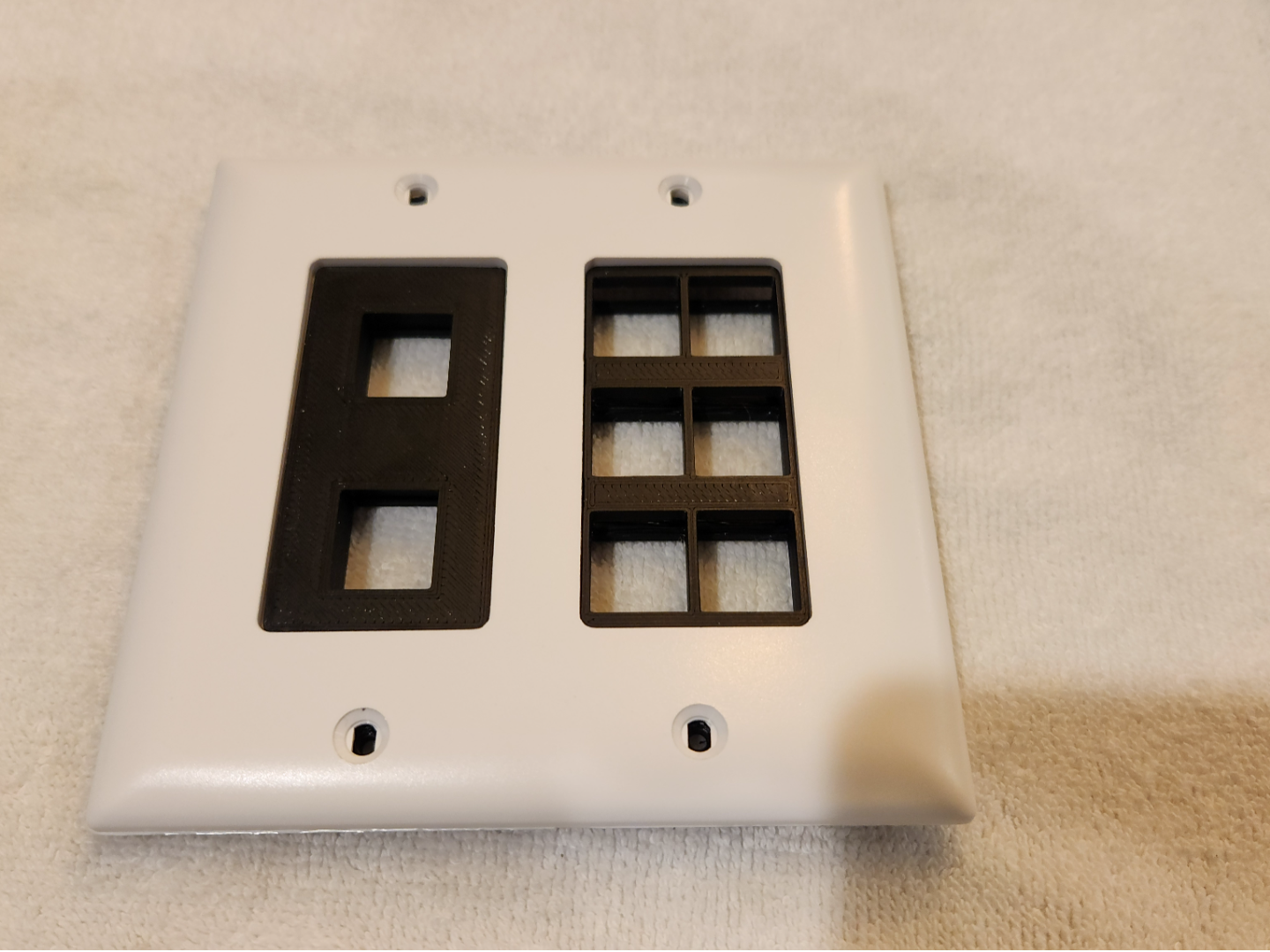 Decora Keystone Jack Wall Plates
