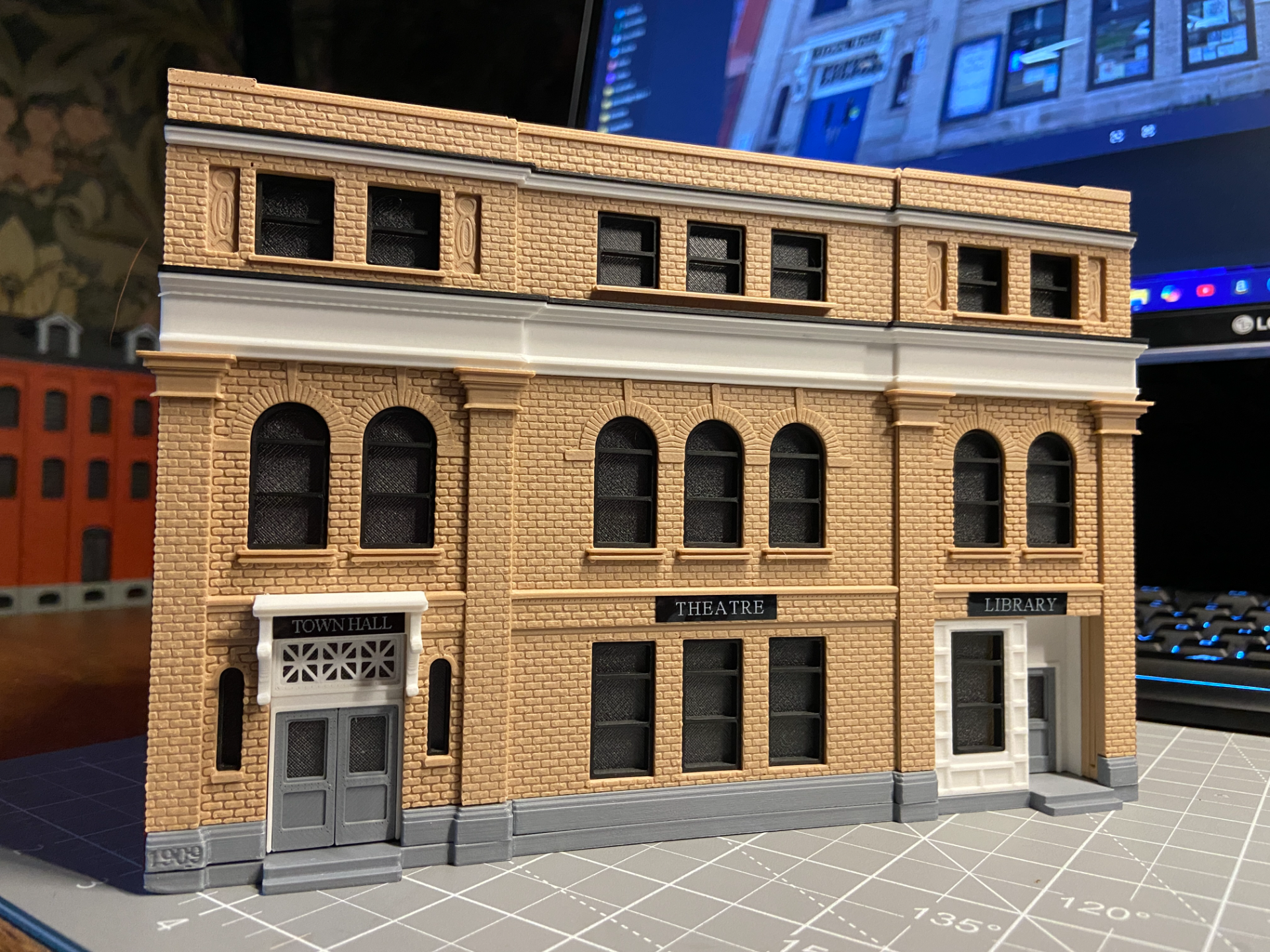 Town Hall Theatre 1909, HO Scale