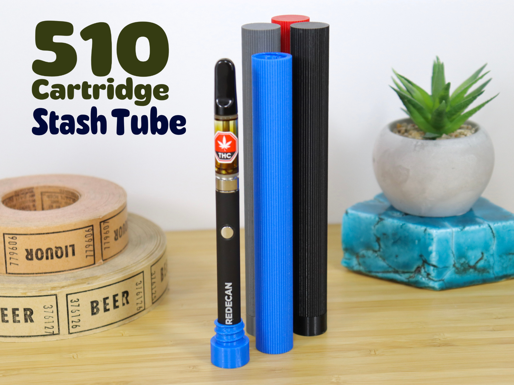 510 Cartridge Solo Container for travel