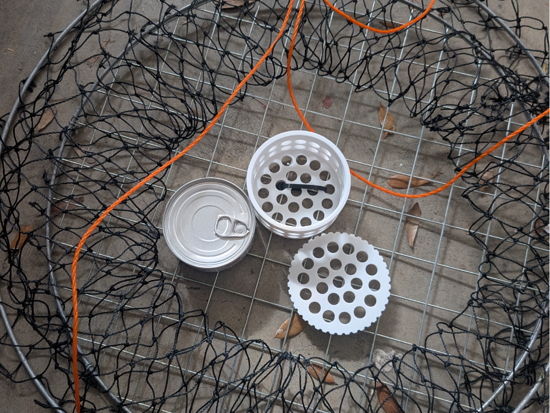 Crab Trap Cat Food Bait Holder