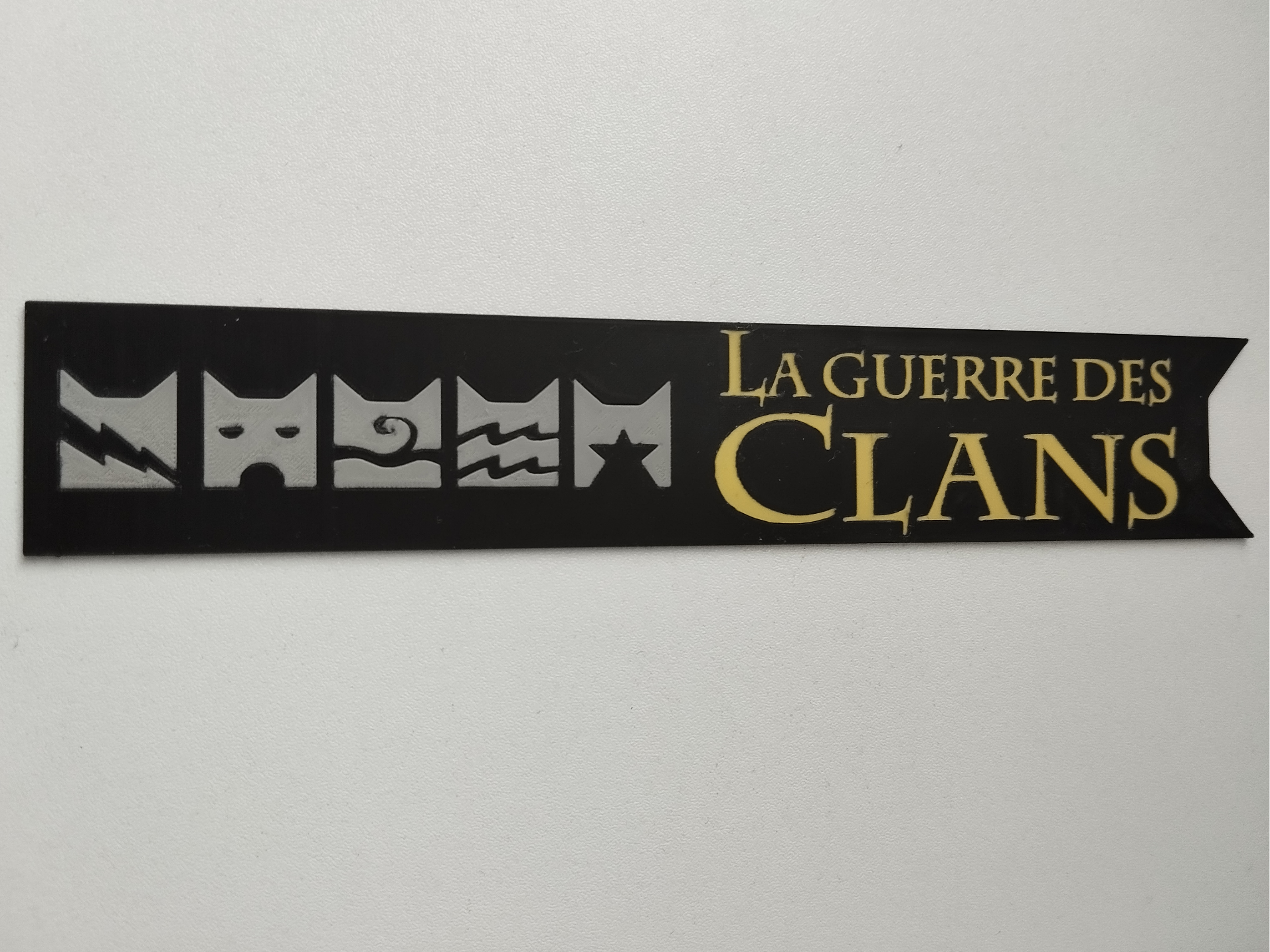 Marque Page La Guerre des Clans