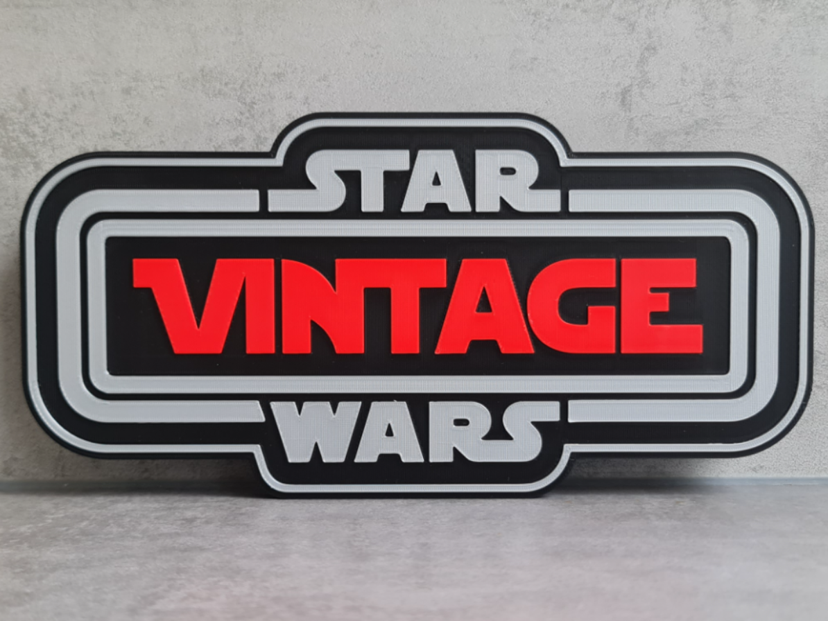 Star Wars Vintage Toy-Line Logo / Sign