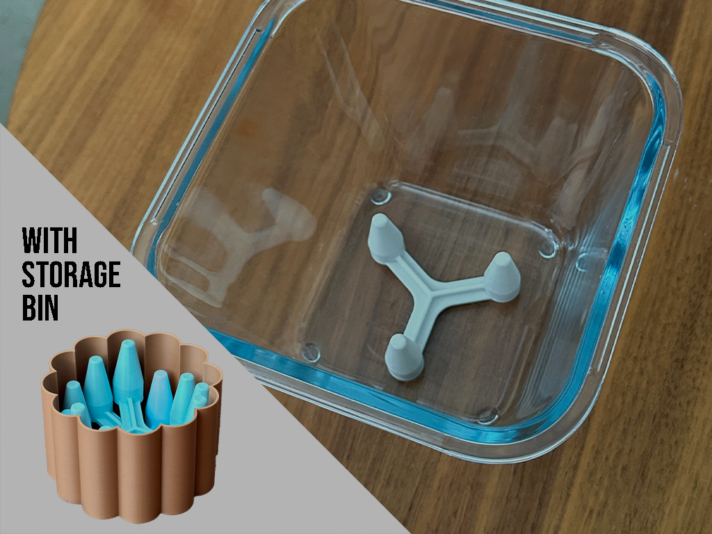 Ikea food container spacer