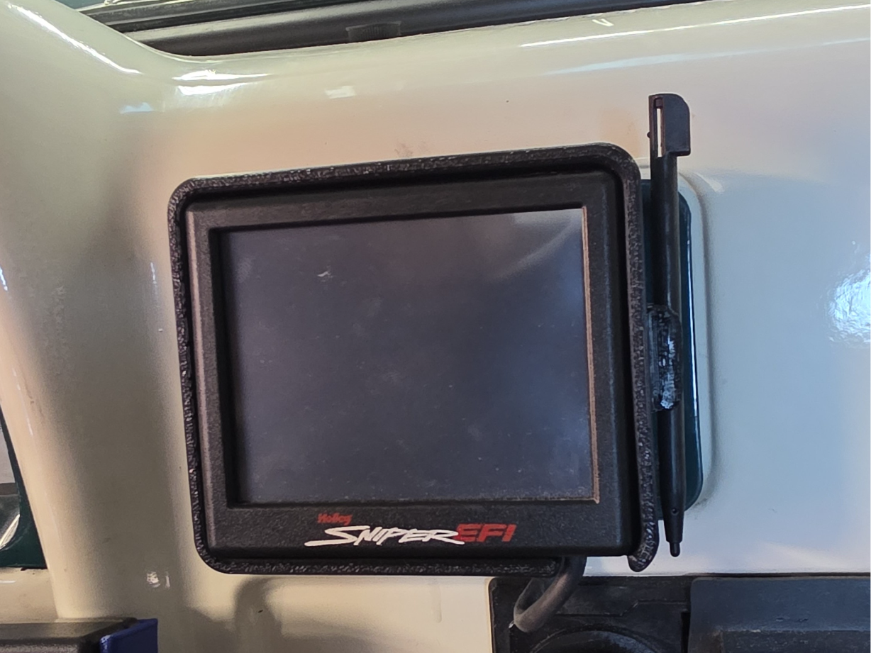 Holley Sniper Control Panel Mount