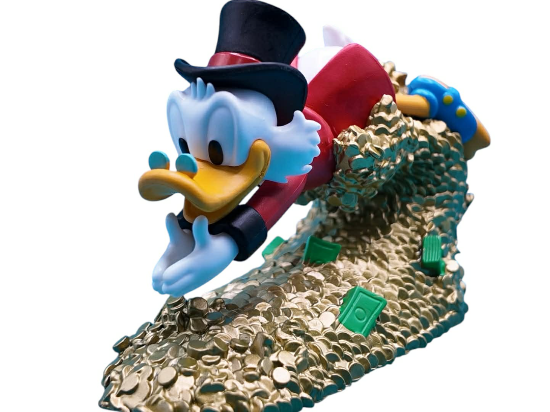 zio paperone statuetta
