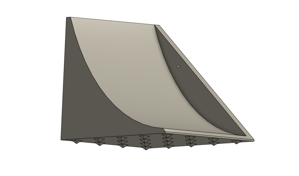 Car trunk wedge for stroller