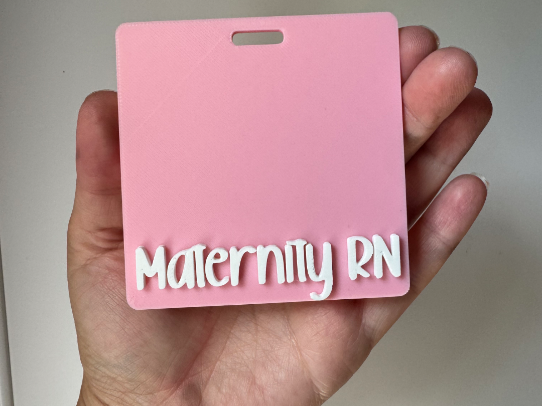 Maternity RN Badge Buddy