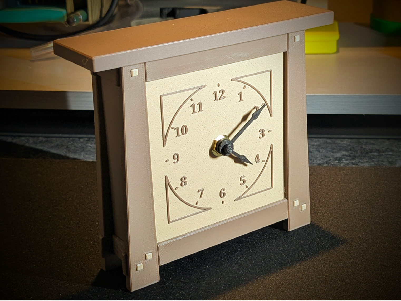 Mission Style Clock