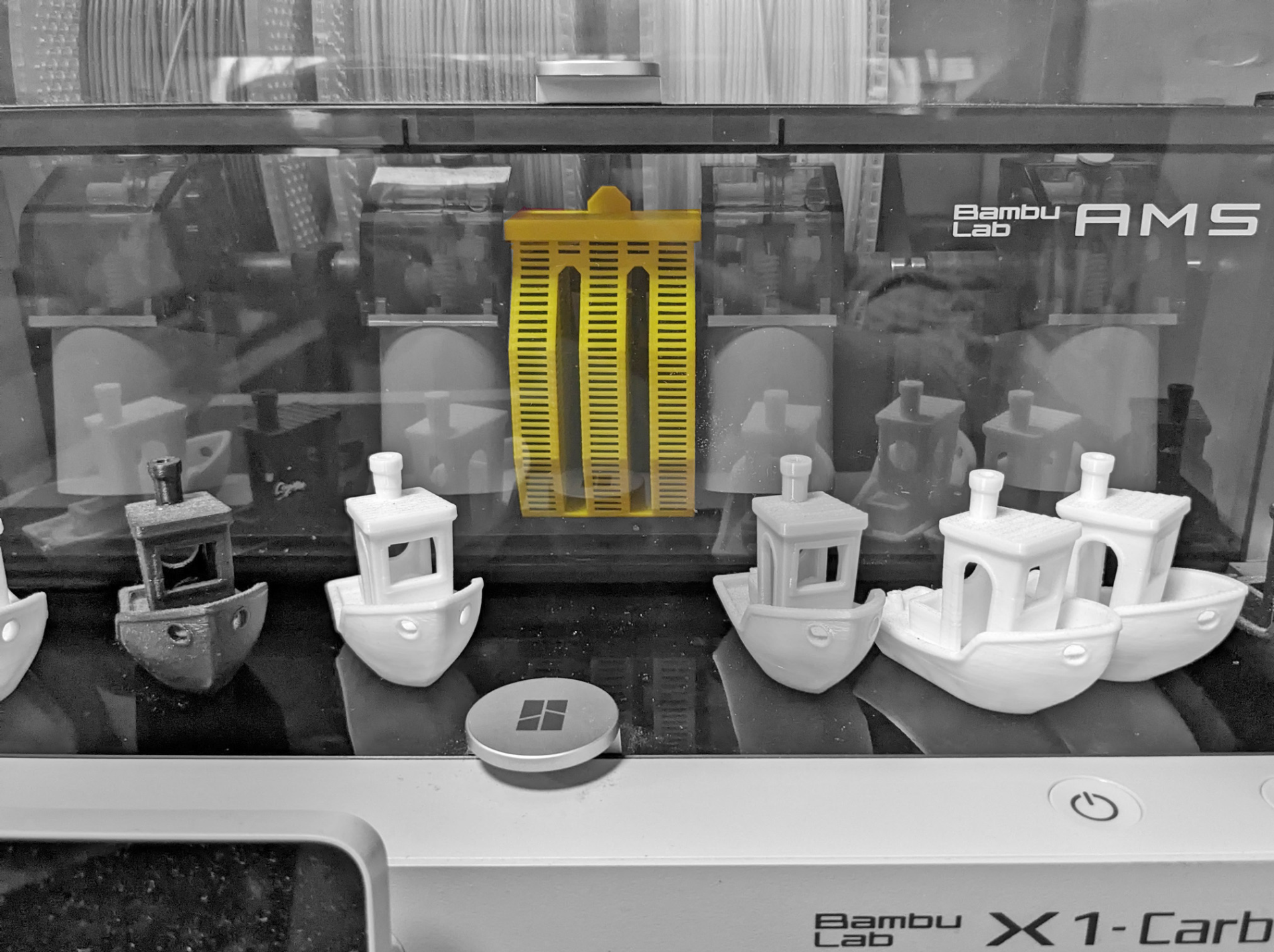 Silica box for Bambu Lab AMS, doubled contact area