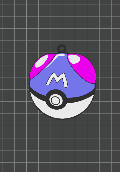 Masterball Keychain