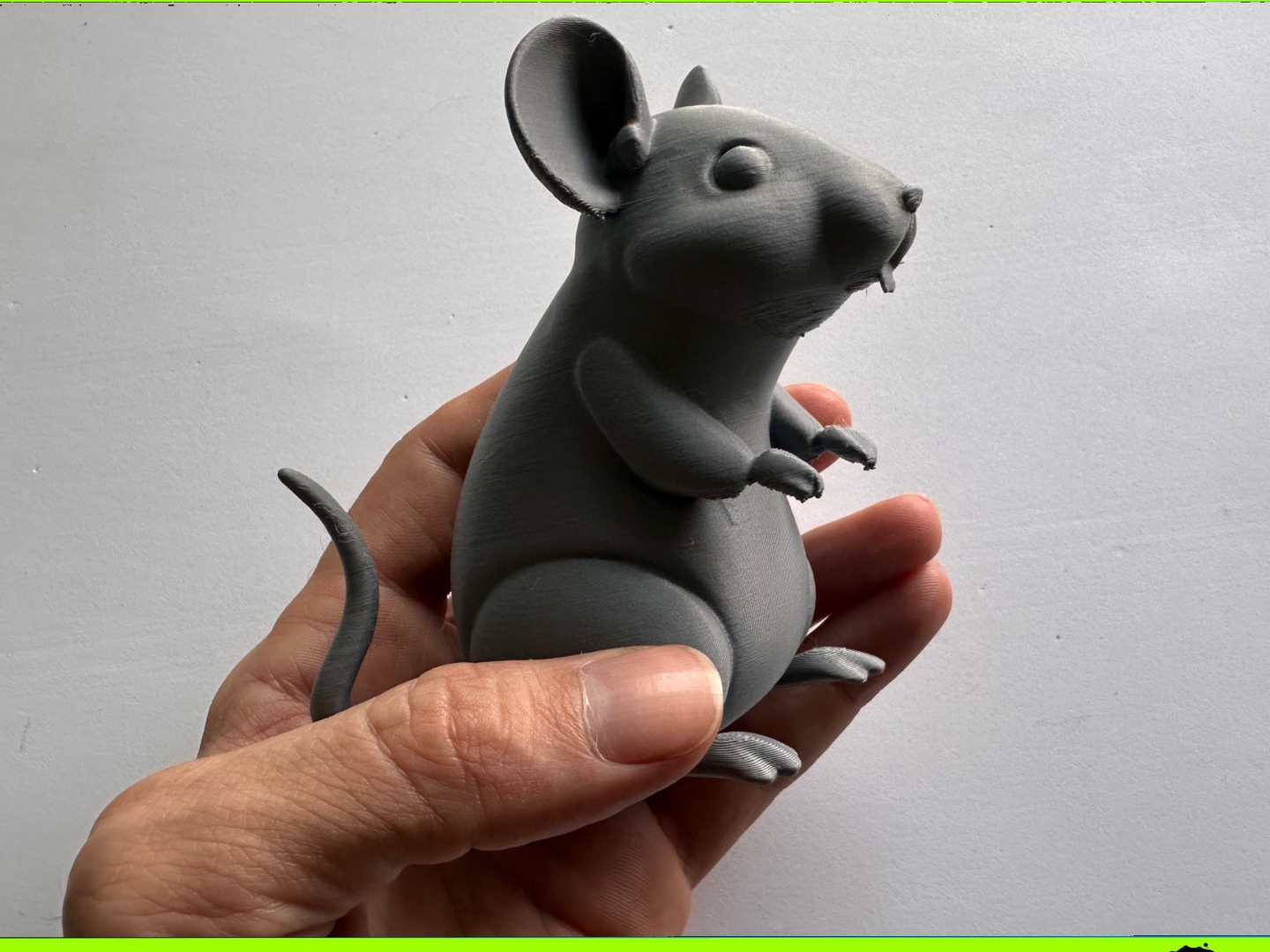 Rata Animal de juguete - Archivo 3MF y STL