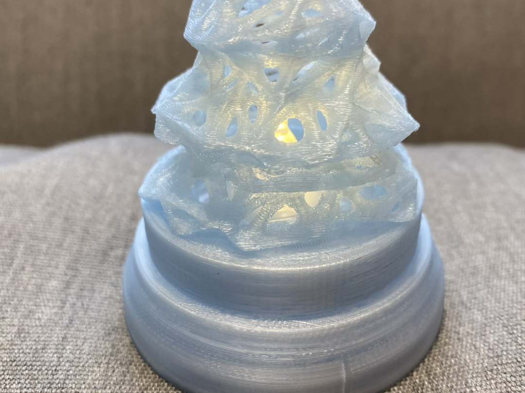 sapin de noël avec bougie