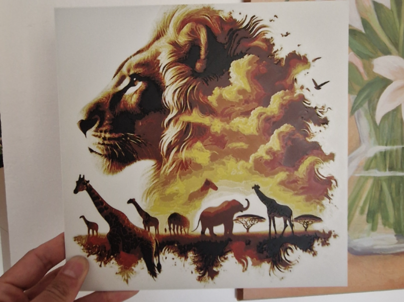 the African savannah Hueforge