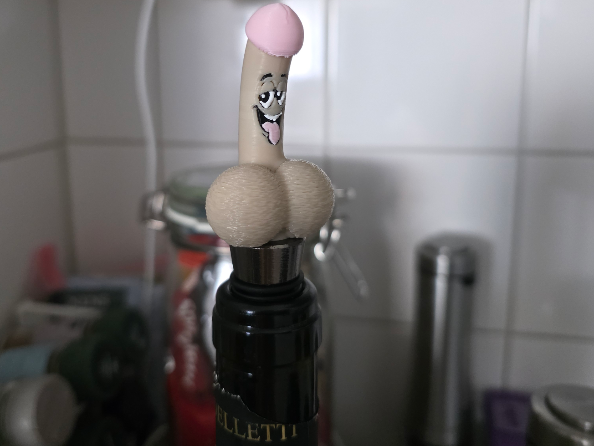 WineWiener (Whiskey dick) - Wine stopper / BeerTap
