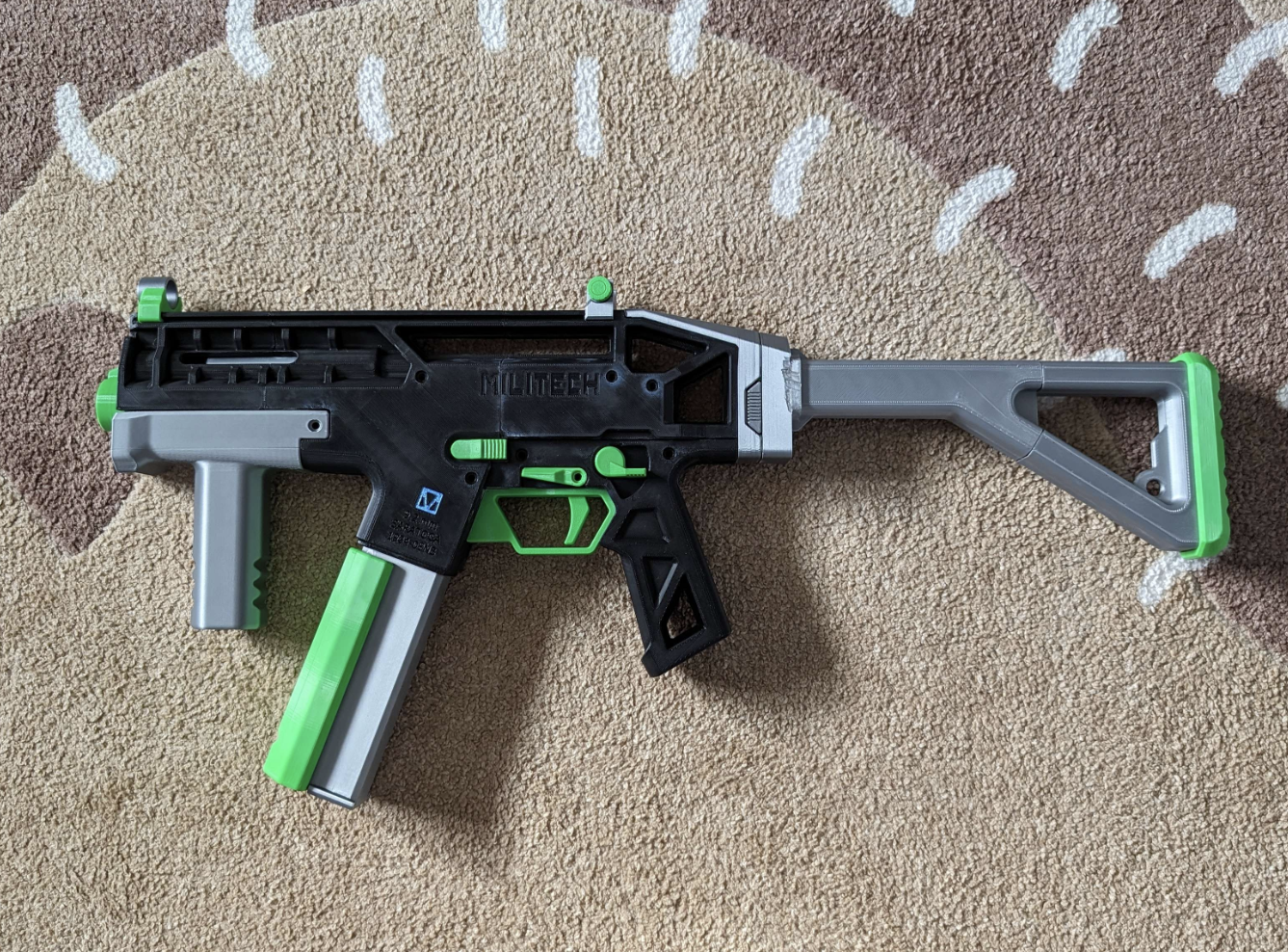 Cyberpunk 2077 Saratoga SMG
