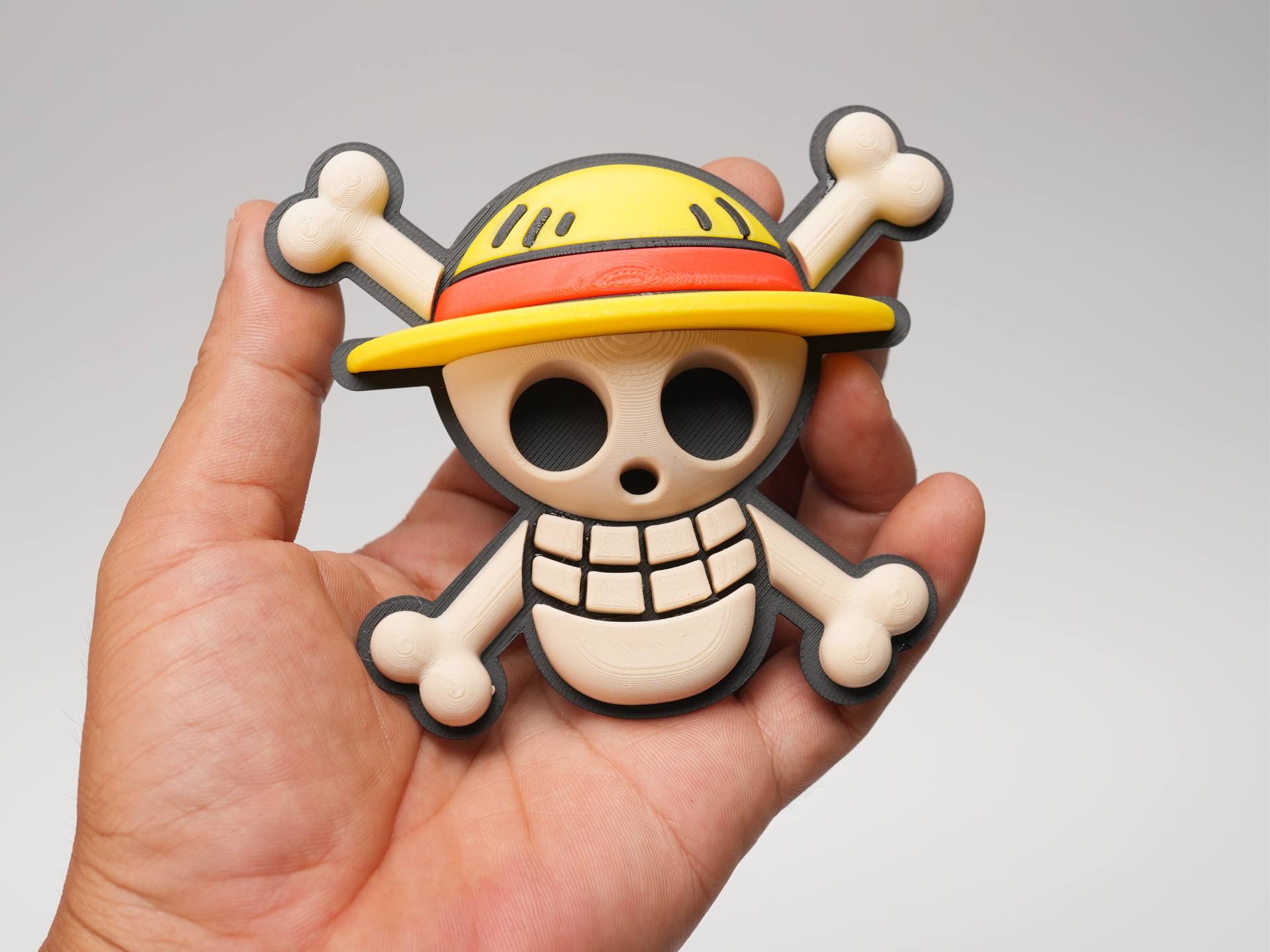 Luffy One Piece Skull Logo | AMS & Non-AMS Edition