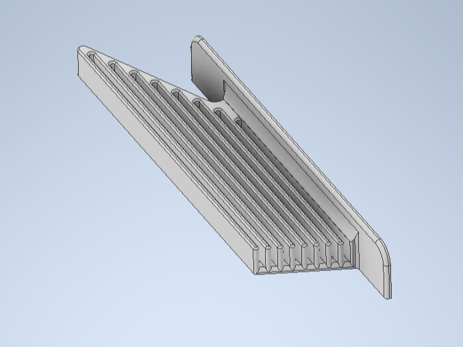 Wall mount buildplate organizer 8x