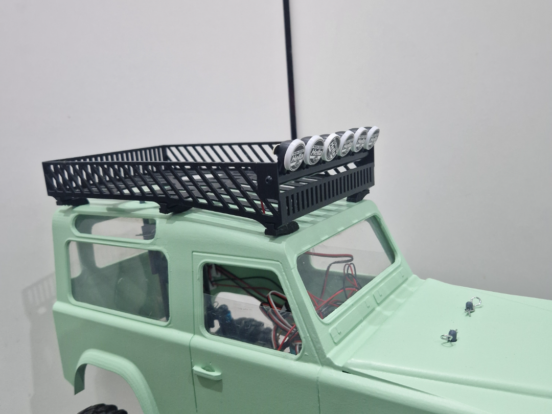 Land Rover d90 roof rack 1/10 RC