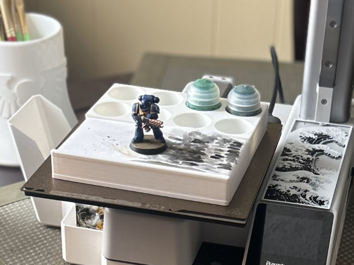 Miniature Paint Pad