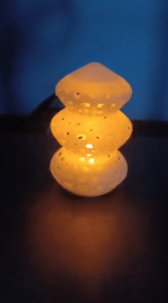lampara para dormir noche led para cuarto voronoi