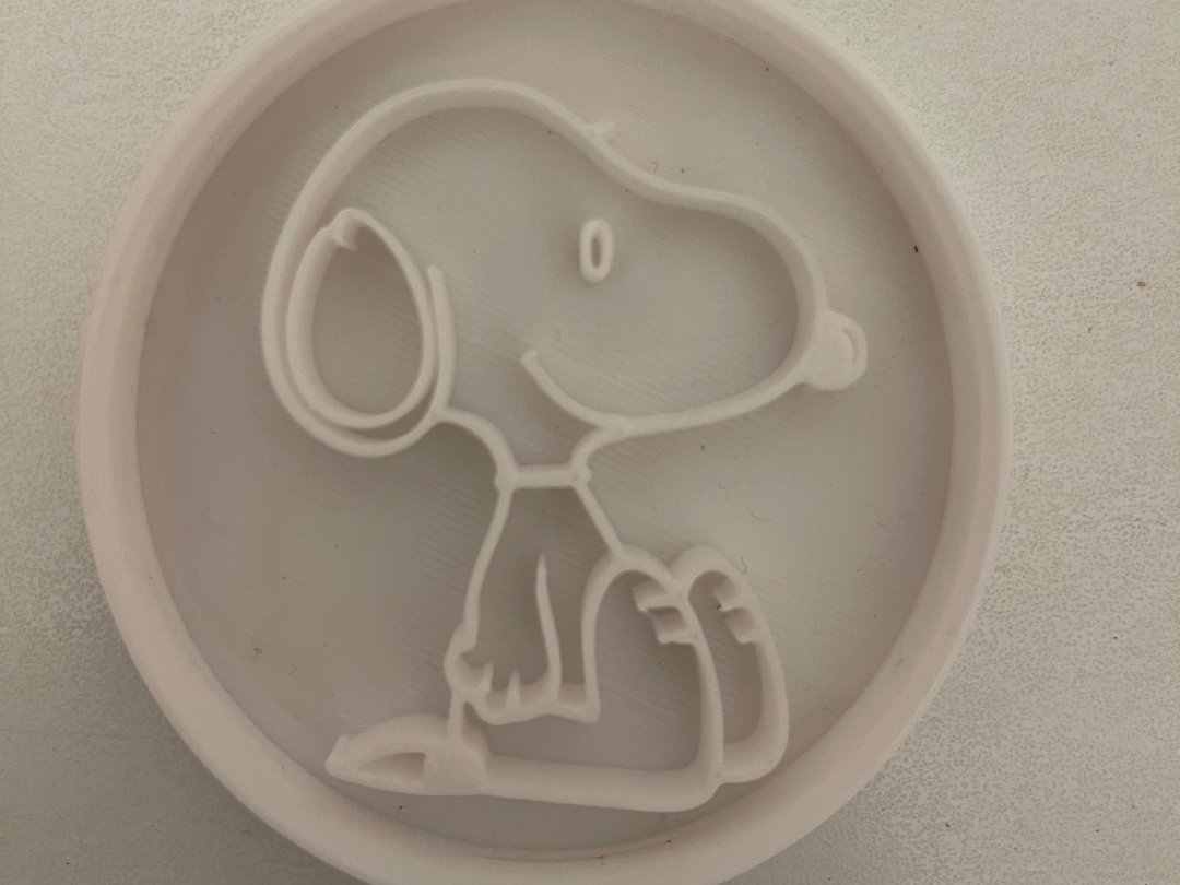 Cookie cutter Snoopy 1