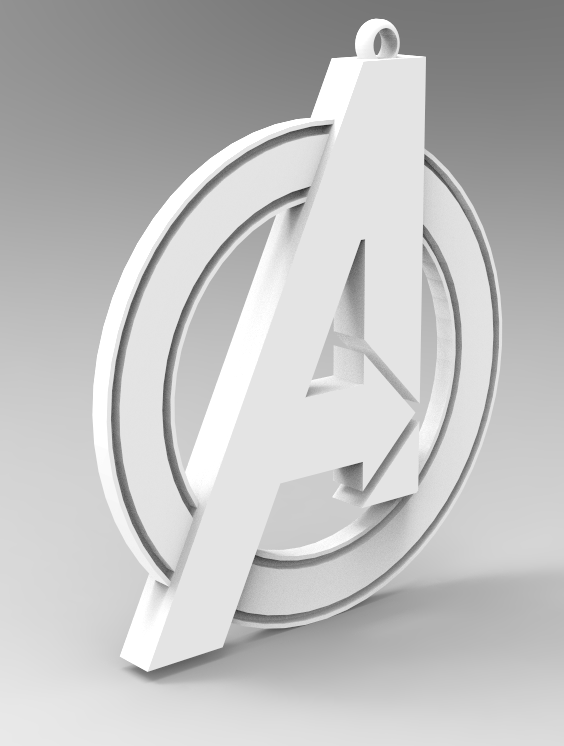 Avengers Logo Keychain