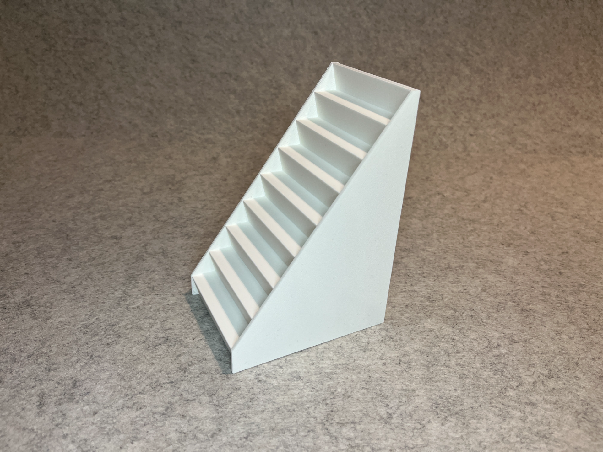 Dollhouse stairs miniature house scale 1:18