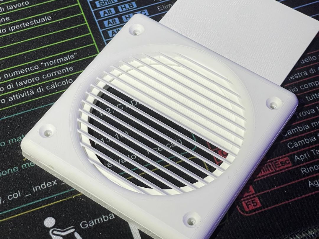 70mm Ventilation Grille with Sliding Damper