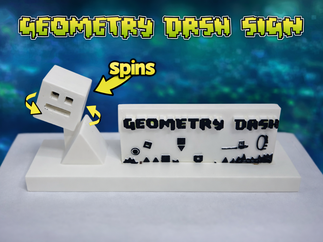 Geometry dash sign