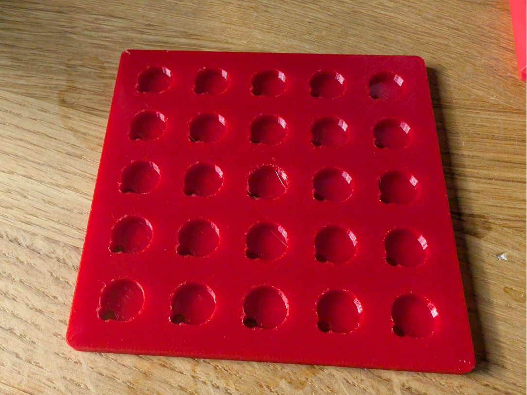 Xtool F1 Jig for 12mm round things keychain