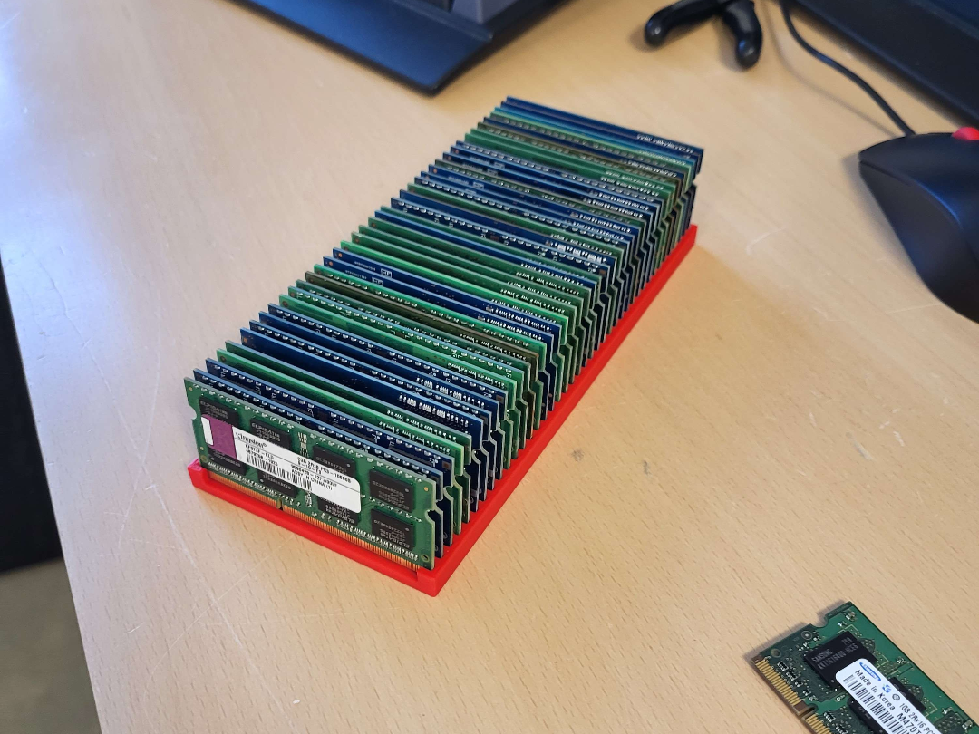 So-DIMM RAM stick holder