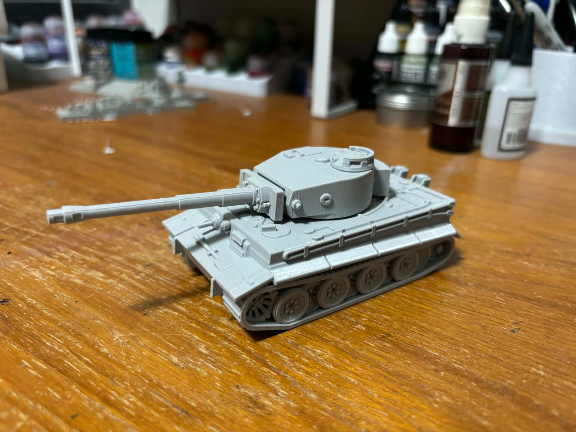 1/56 Scale Tiger tank