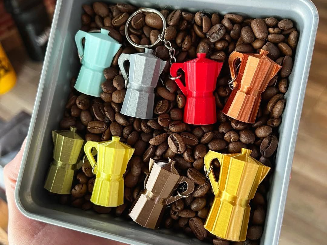 Llavero cafetera moka italiana