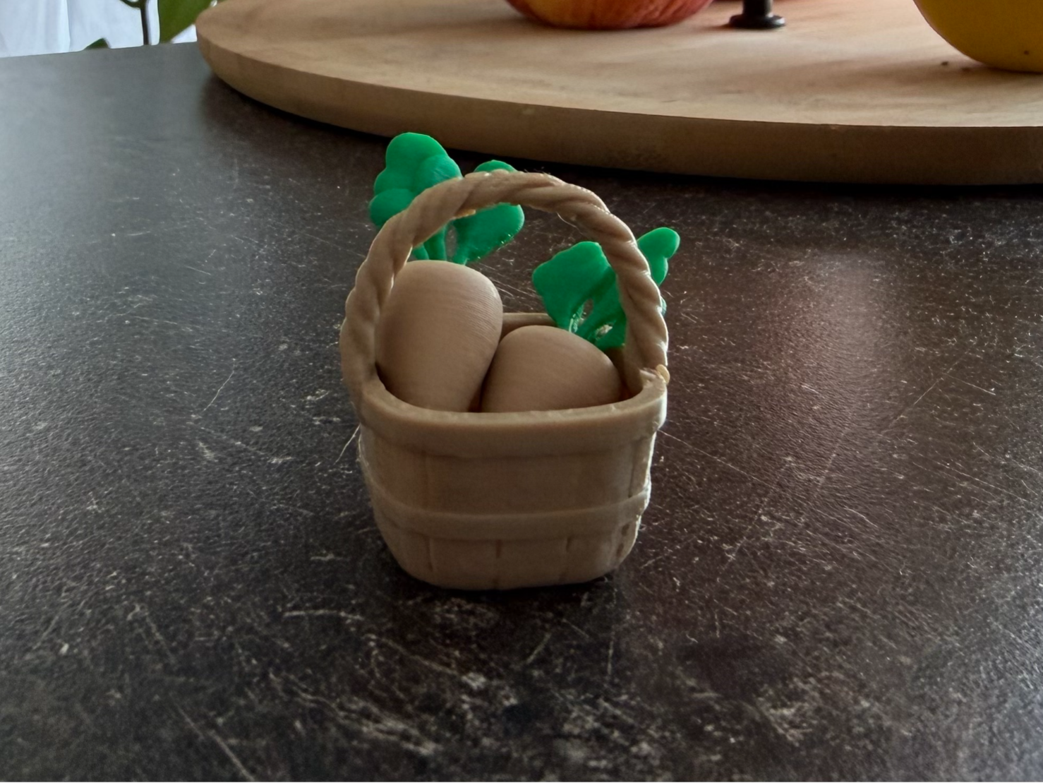 Wooden basket