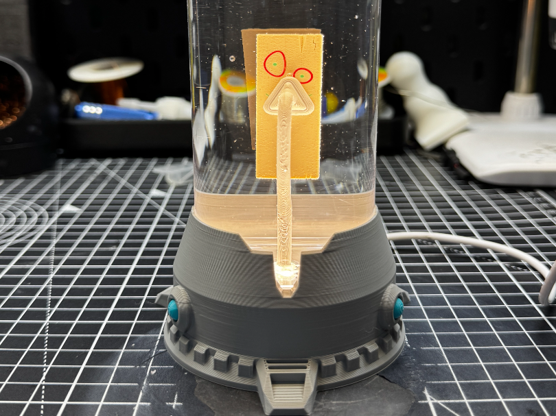 Cloning pod lamp for Plank