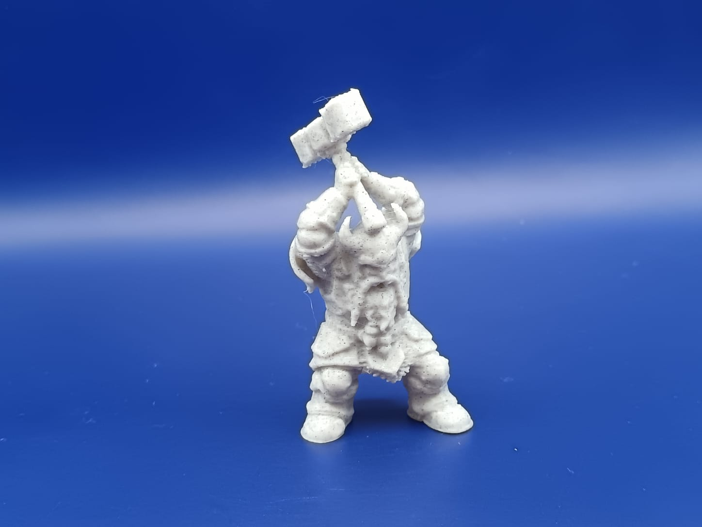 Dwarf Hammering Time Miniature