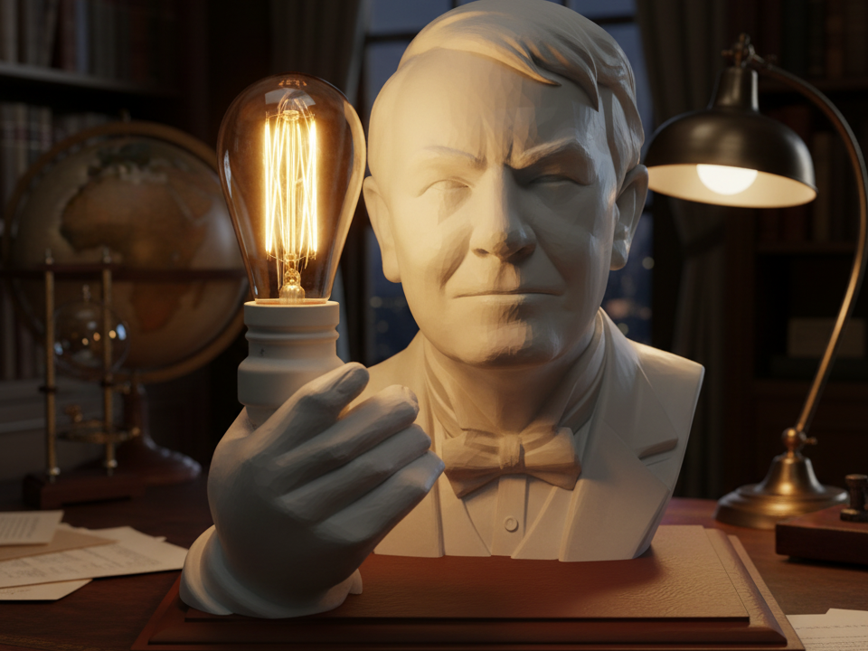 Thomas Edison Lamp