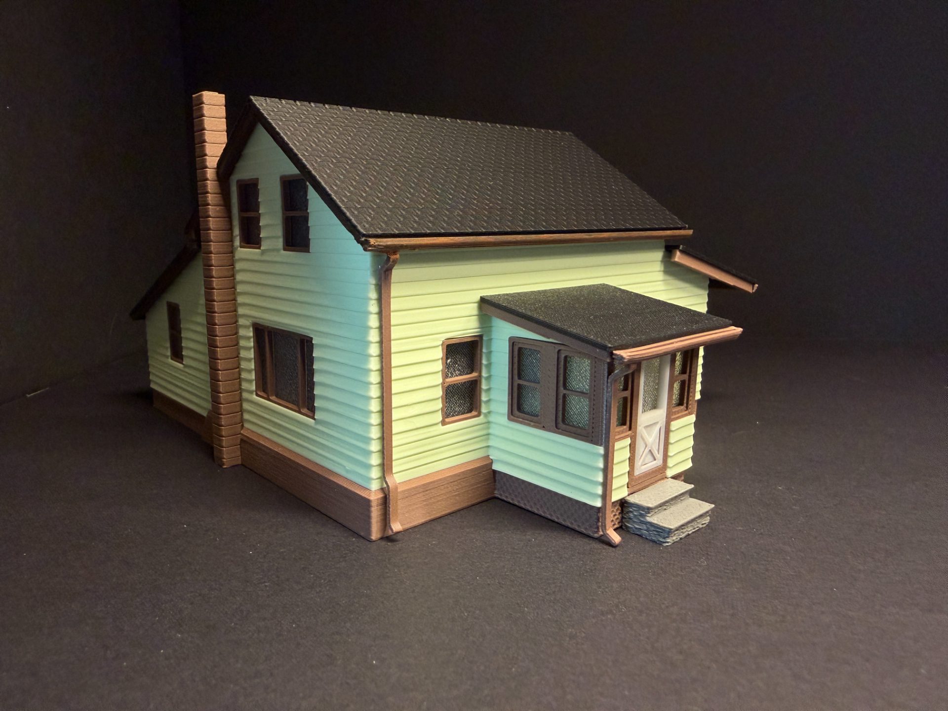 Bird Song Cottage, HO Scale