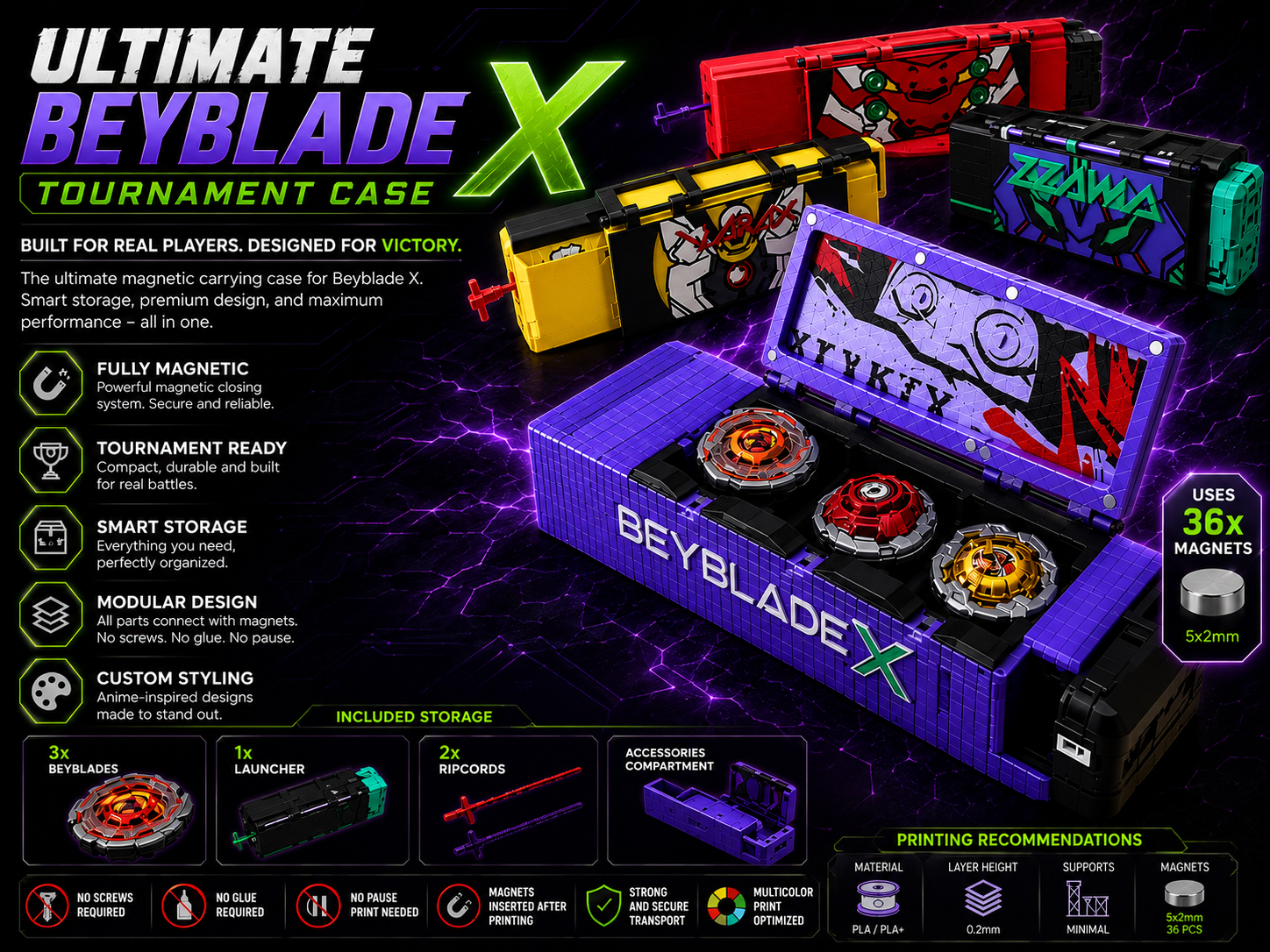 Beyblade X  - Ultimate Tournament Case