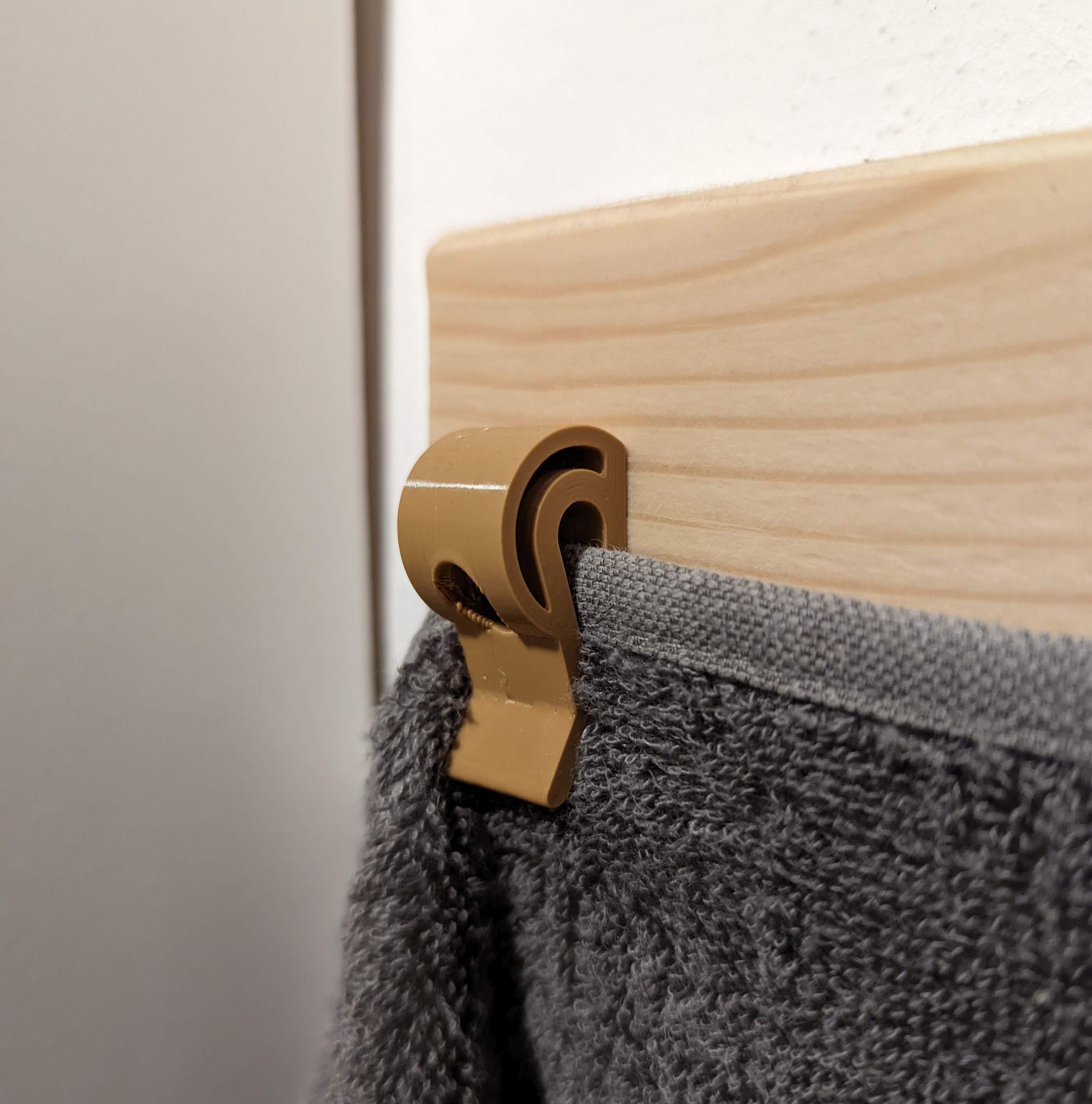 Strong towel hook