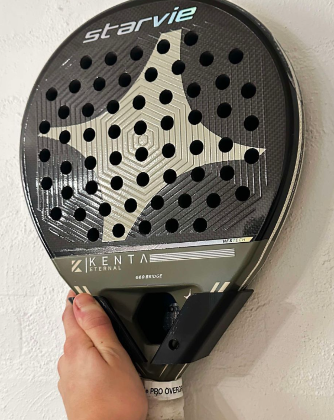 Padel holder wall mount