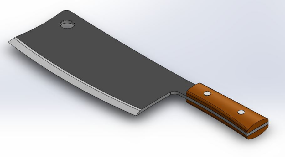 Coltello da macellaio - mannaia Butcher knife